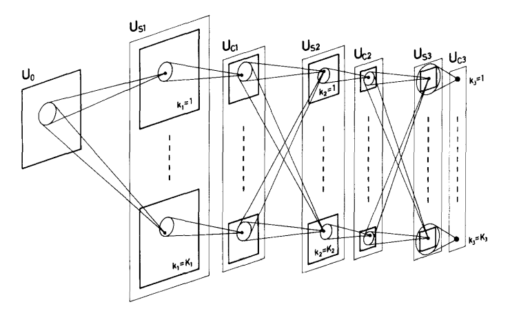 Neocognitron Architecture